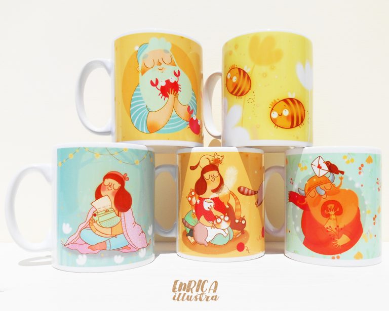 Sono arrivate le tazze illustrate! 2